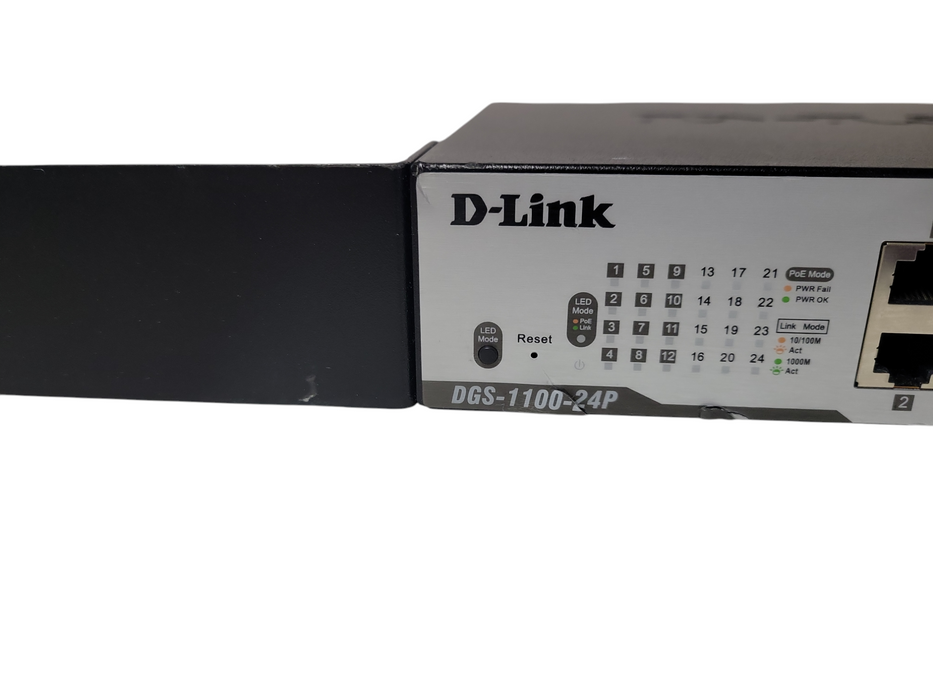D'Link DGS-1100-24P 24-Port Gigabit PoE Smart Web Managed Switch