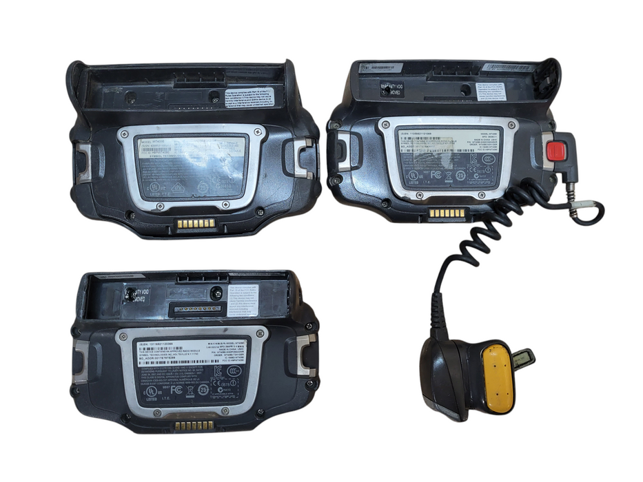 Lot of 3x Motorola Wearable Terminal Computer PDA WT4090 w/ 1x handheld scanner