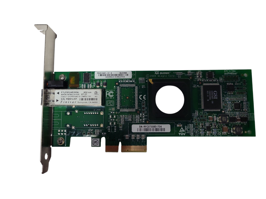 QLogic QLE2460 Single Port 4GB FC PCIe x4 Host Bus Adapter HBA