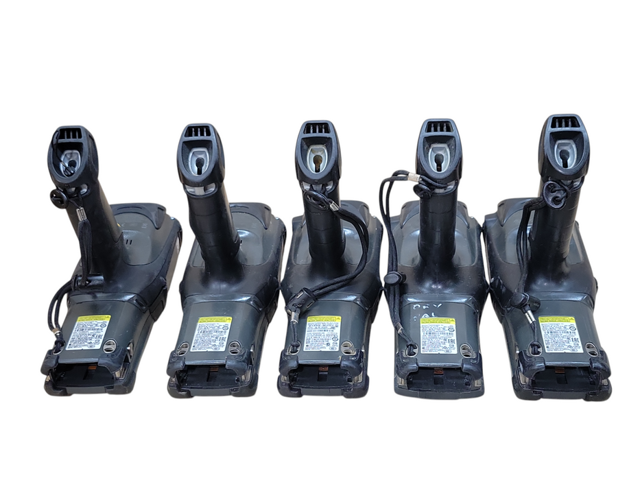 Lot of 5x Symbol MC92N0 Series handheld barcode scanners, See detail