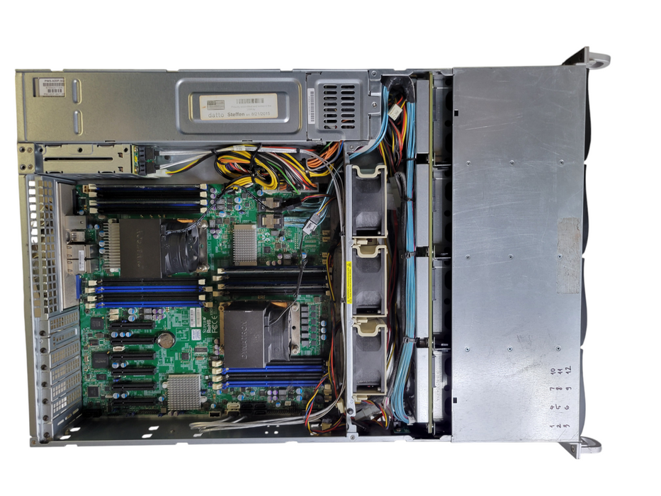 Datto / Supermicro X9DRD-7LN4F - 2x Xeon E5-2680 v2 64GB DDR3 LSI SMC2308-IT