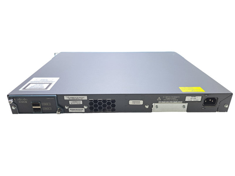 Cisco WS-C2960S-48FPD-L | 48-Port Gigabit PoE+ 740W Switch | 2x 10G SFP+