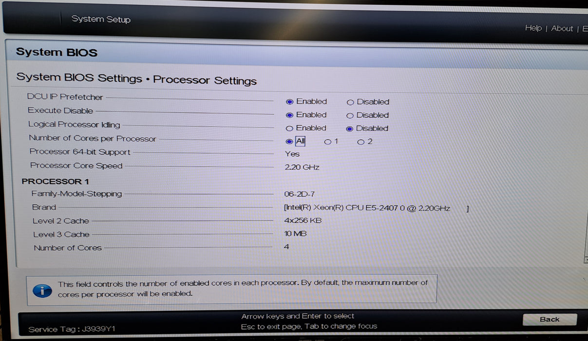 Dell PowerEdge R320 4x 3.5" | Xeon E5-2407 0 @2.20GHz, 8GB RAM, H310 Mini
