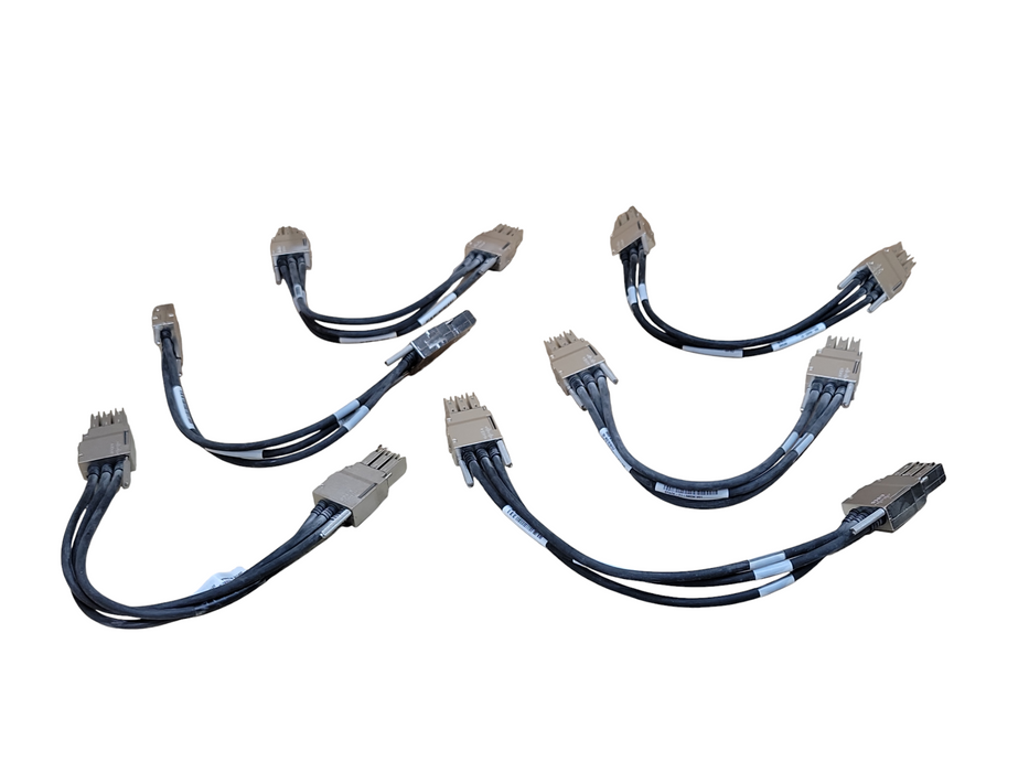 Lot of 6x Cisco STACK-T1-50CM Stackwise Cable for 3850 Series