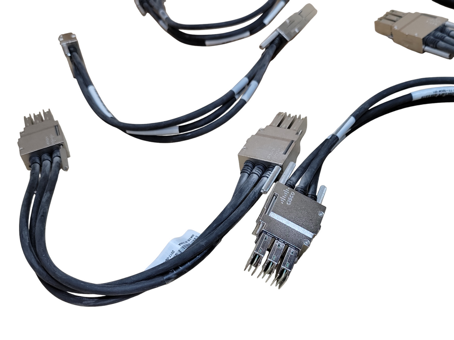 Lot of 6x Cisco STACK-T1-50CM Stackwise Cable for 3850 Series