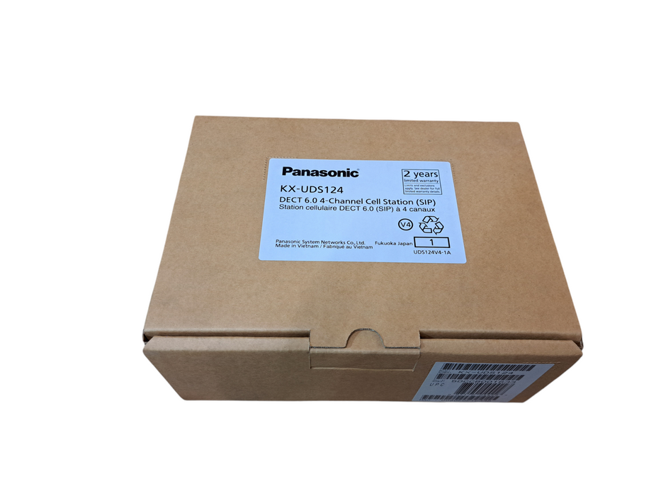 PANASONIC KX-UDS124 DECT 6.0 4-CHANNEL CELL STATION (Open Box)