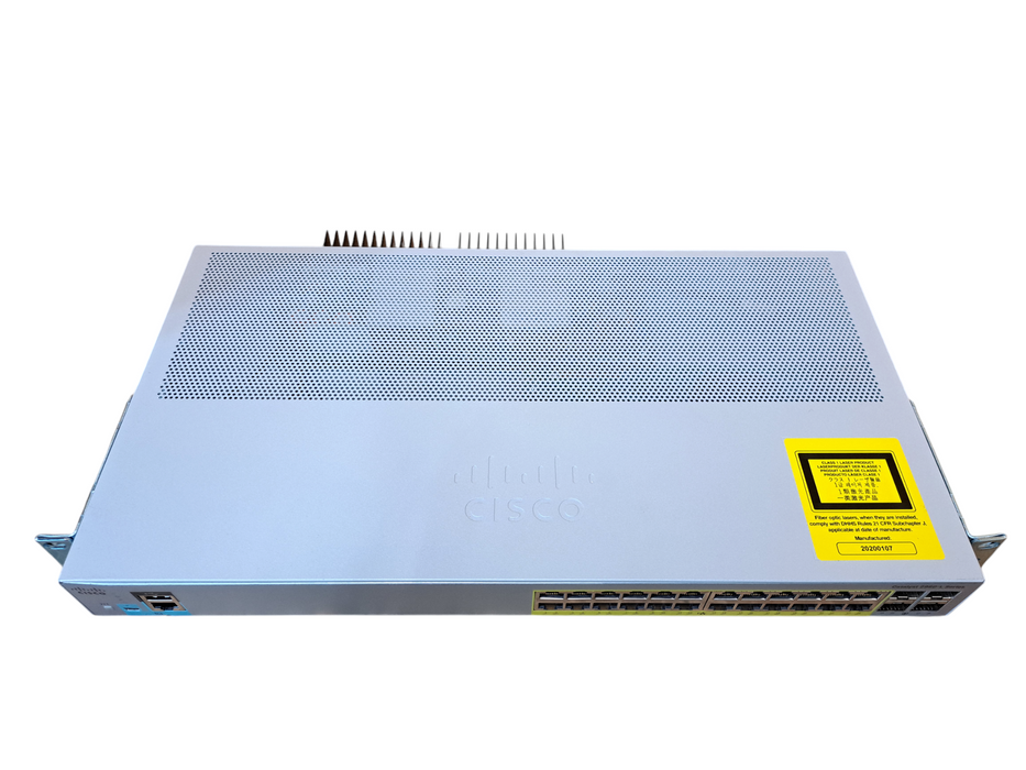 Cisco WS-C2960L-24PS-LL | 24-Port Gigabit PoE+ Silent Managed Switch *READ*