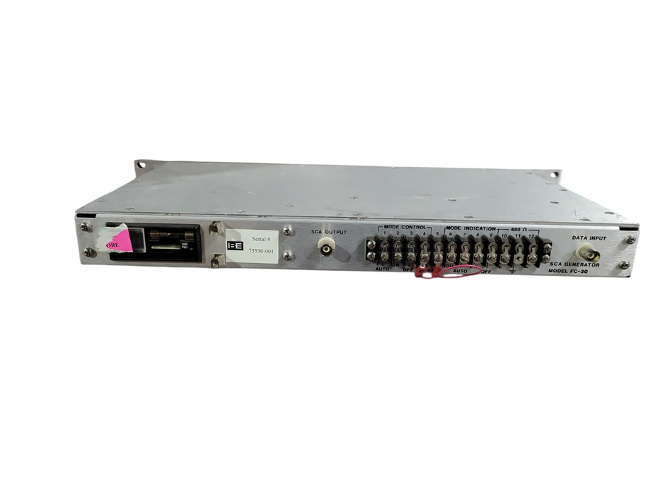 Broadcast Electronics FC-30 SCA Generator 69KHz (909-0051)