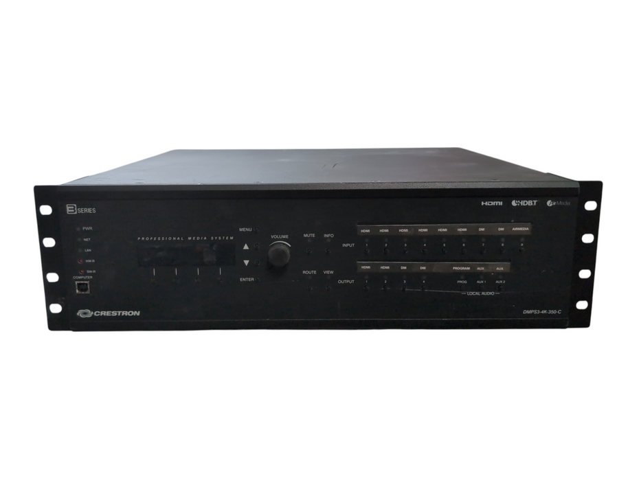 Crestron DMPS3-4K-350-C 3-Series 4K DigitalMedia System, READ