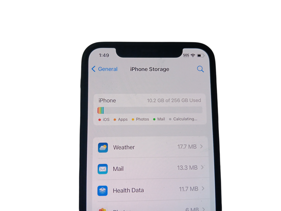 Apple iPhone X - 256GB - Space Gray [A1901] Read