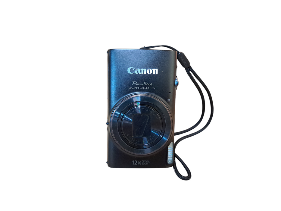 Canon PowerShot ELPH 360HS PC2293 Full HD Wi-Fi Digital Camera *READ*