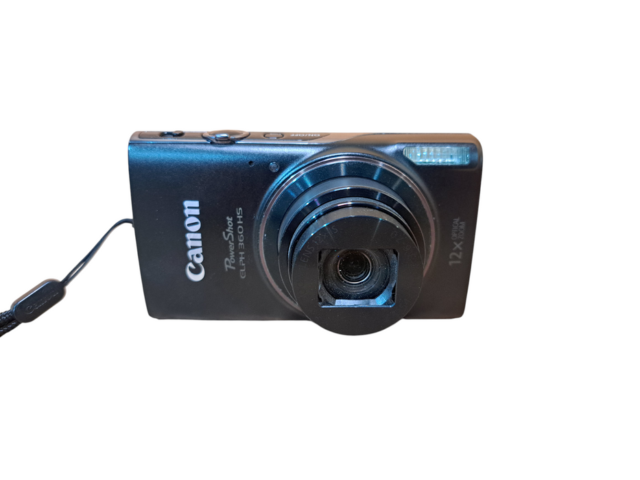 Canon PowerShot ELPH 360HS PC2293 Full HD Wi-Fi Digital Camera *READ*