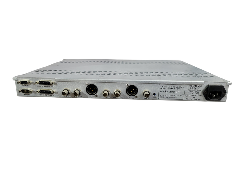 Opt Camera Sca1 Belar SCMA-1 OPT FM Digital SCA Monitor — retail.era