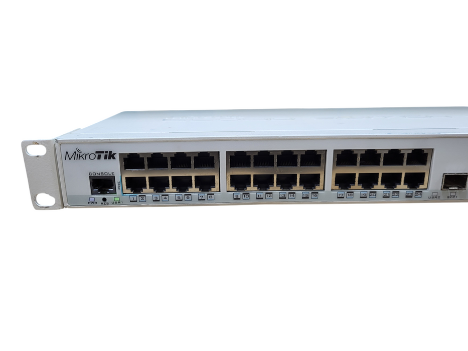 MikroTik CRS125-24G-1S-RM Cloud Router Switch No AC