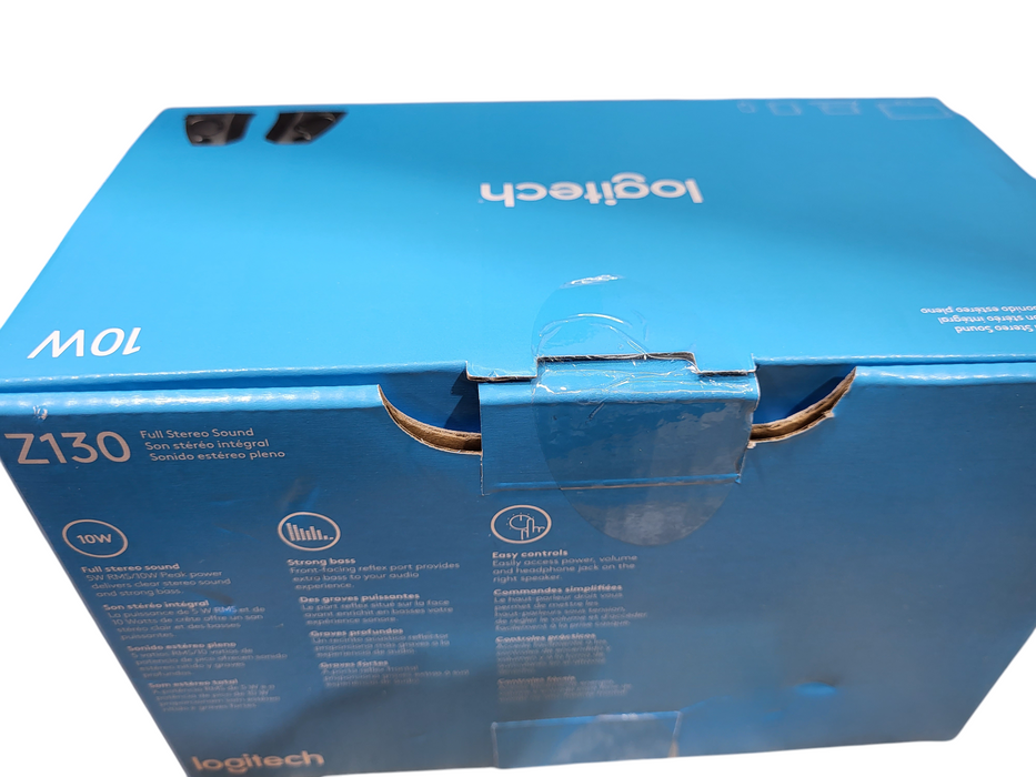 Logitech Z130 Compact 2.0 Stereo Speakers 3.5mm Brand new