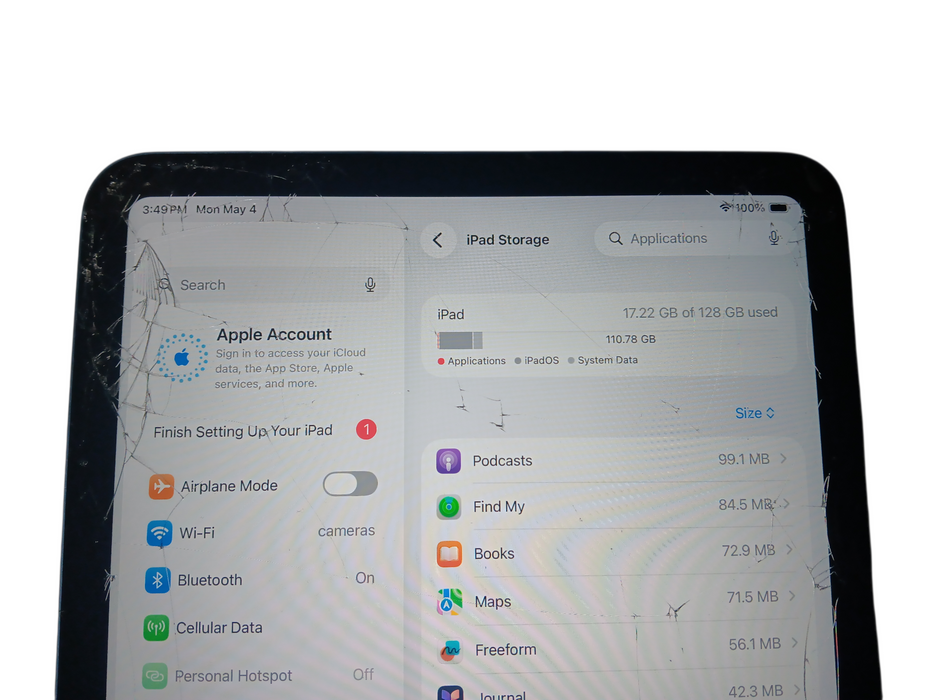 Apple iPad 11th Gen A16 - 128GB - Blue [A3355] Read