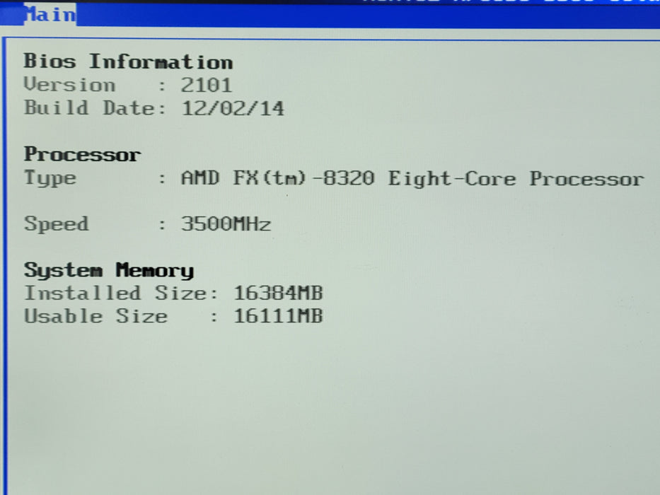 1U Server - AMD FX-8320 (8-Core) 16GB DDR3 NO HDD AVAGO SAS9211-4i RAID
