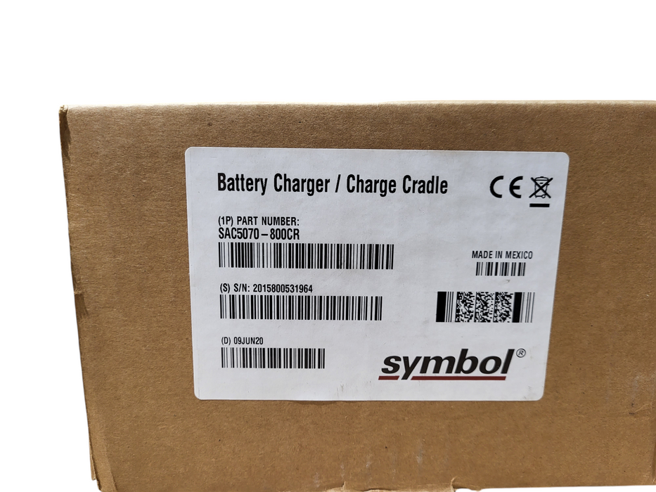 Symbol (Made by Zebra) SAC5070-800CR 8-Slot Battery Charger / Charge Cradle Kit