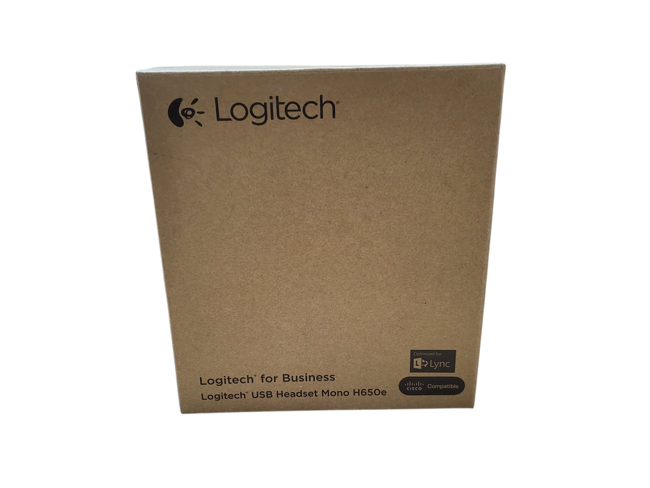 Logitech USB Headset Stereo H650e - Stereo - USB - Wired - 50 Hz - 10 kHz