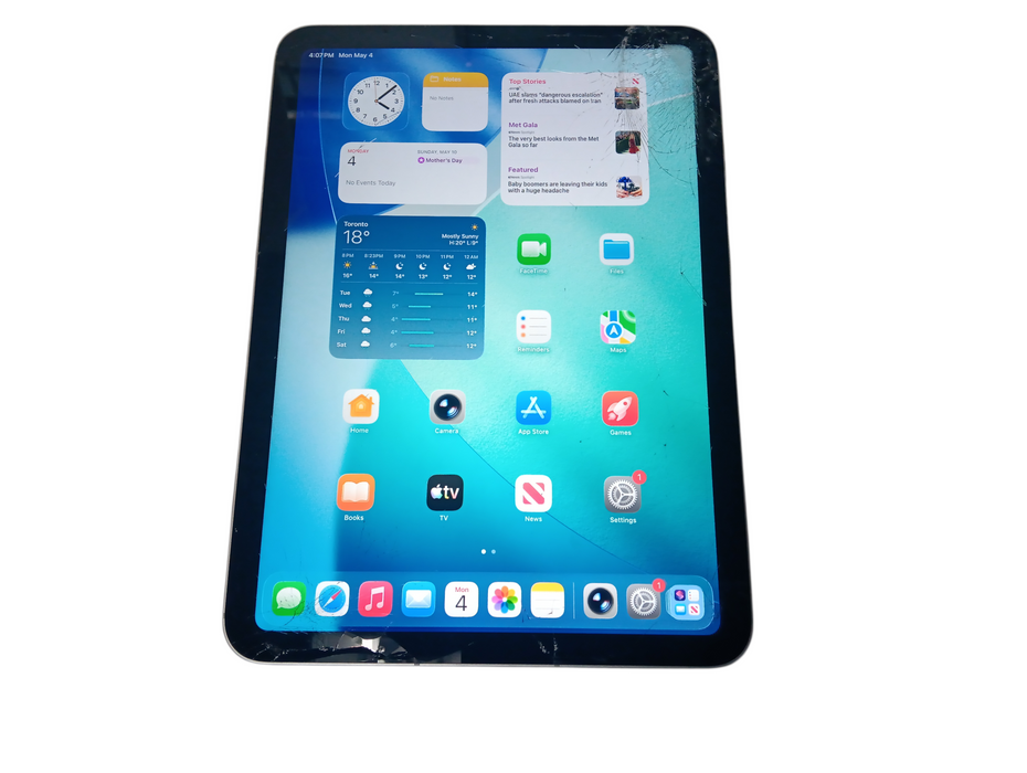 iPad 10th Gen - 64GB - Silver [A2757] Read