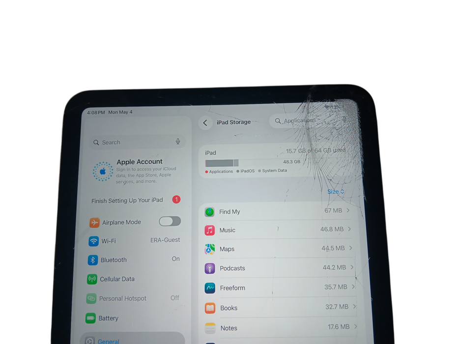 iPad 10th Gen - 64GB - Silver [A2757] Read