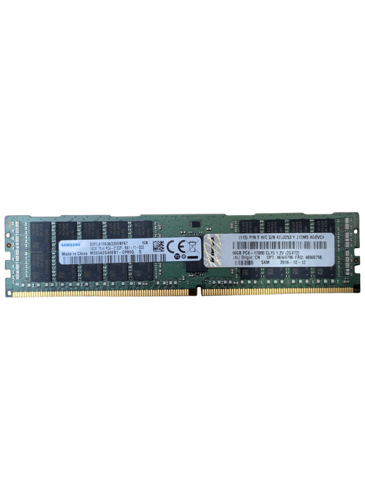 16GB DDR4 Server RAM Memory Module Lenovo OEM 16GB 2Rx4 PC4-2133P