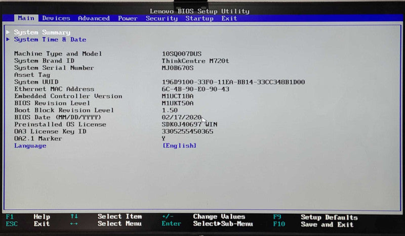 Lenovo ThinkCentre M720t, i5-9400 2.90GHz, 16GB DDR4, 512GB NVMe, GT 730