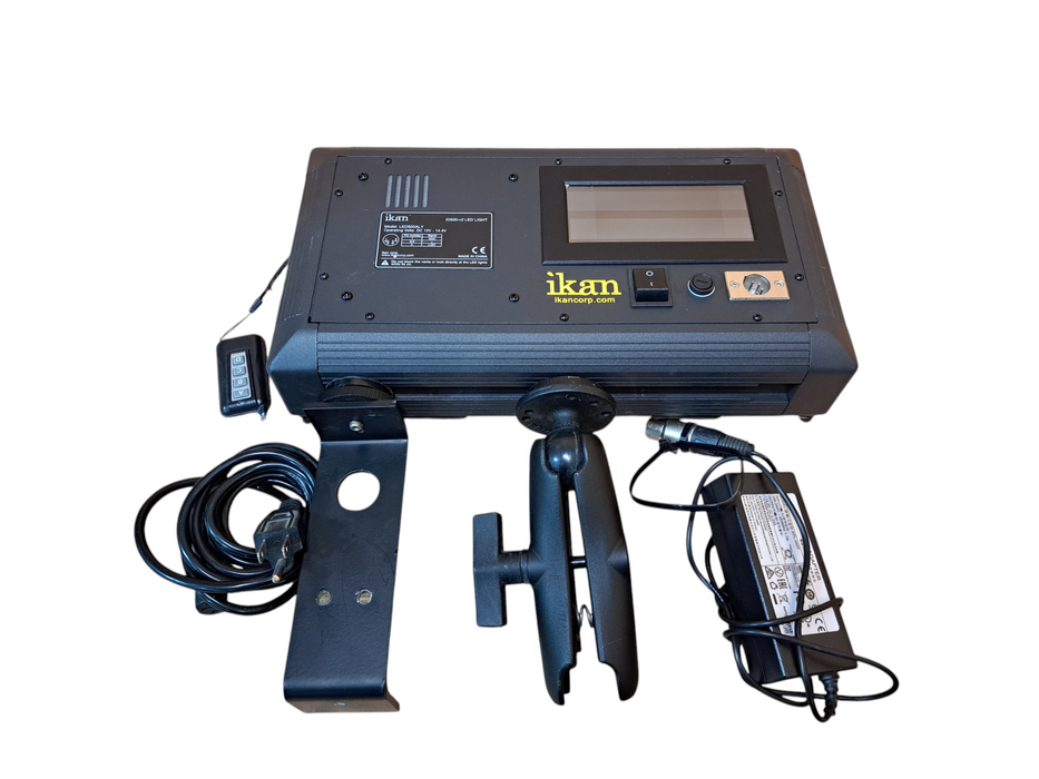 Ikan LED500ALY ID500-v2 LED Light w/ Remote & Power Adapter