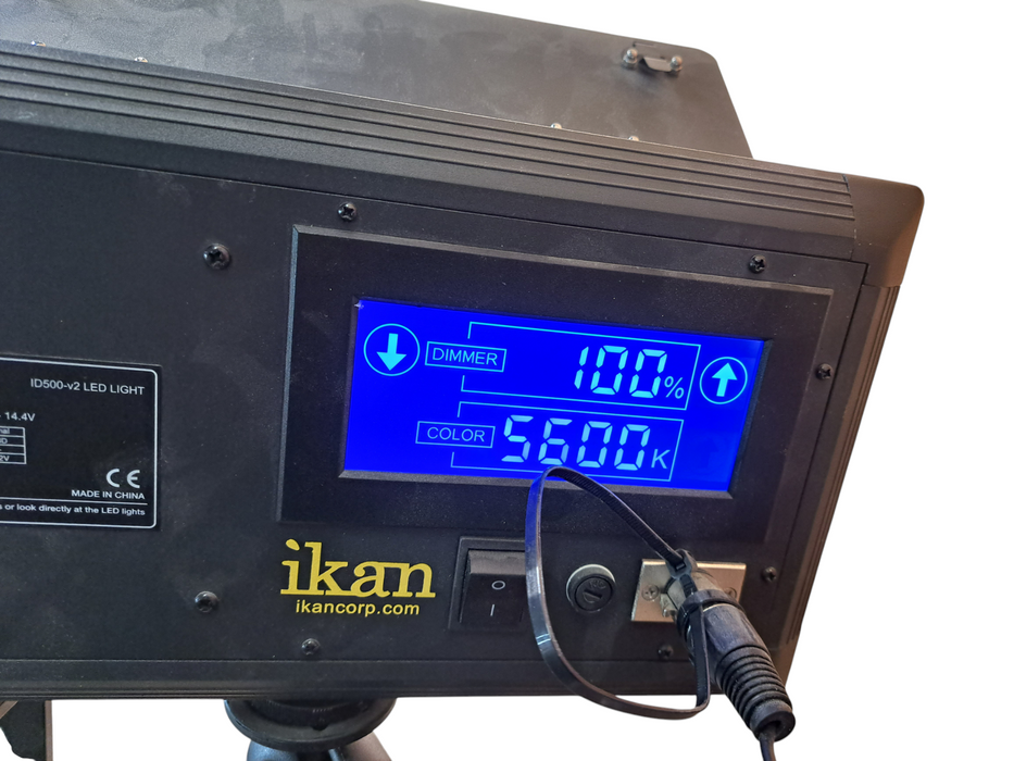 Ikan LED500ALY ID500-v2 LED Light w/ Remote & Power Adapter
