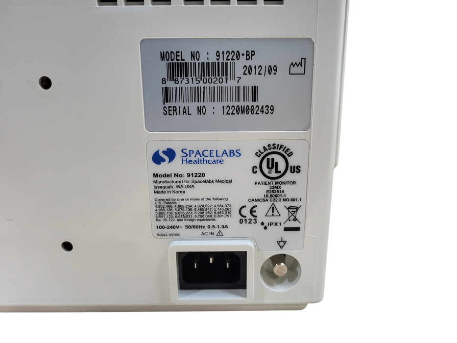 Spacelabs mCare 300 Vital Signs Monitor