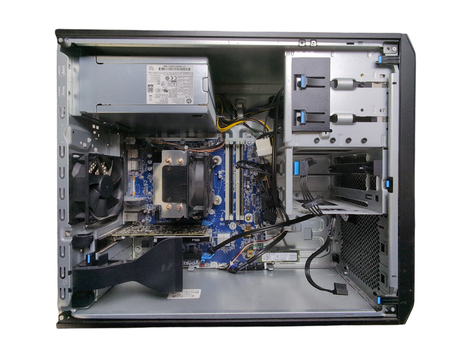 HP Z2 Tower G4 Workstation, Xeon E-2176G 3.70GHz, 16GB DDR4, 256GB NVMe, P1000
