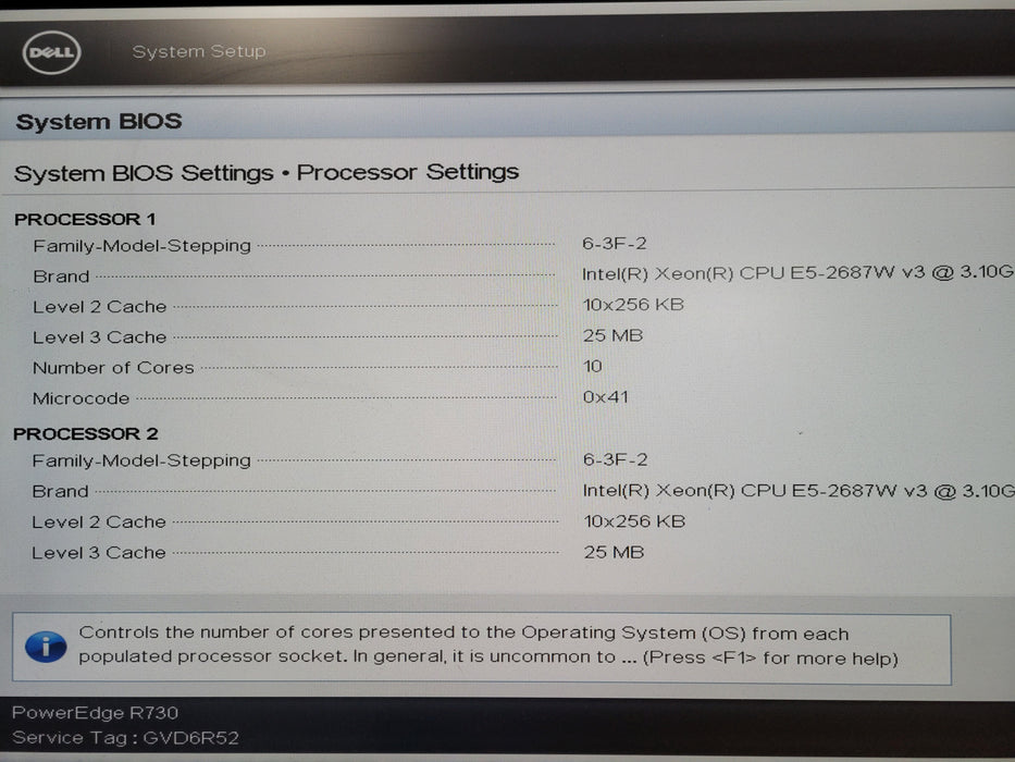 Dell PowerEdge R730 - 2x Xeon E5-2687w v3 32GB DDR4 PERC H730 Mini 2x750W PSU