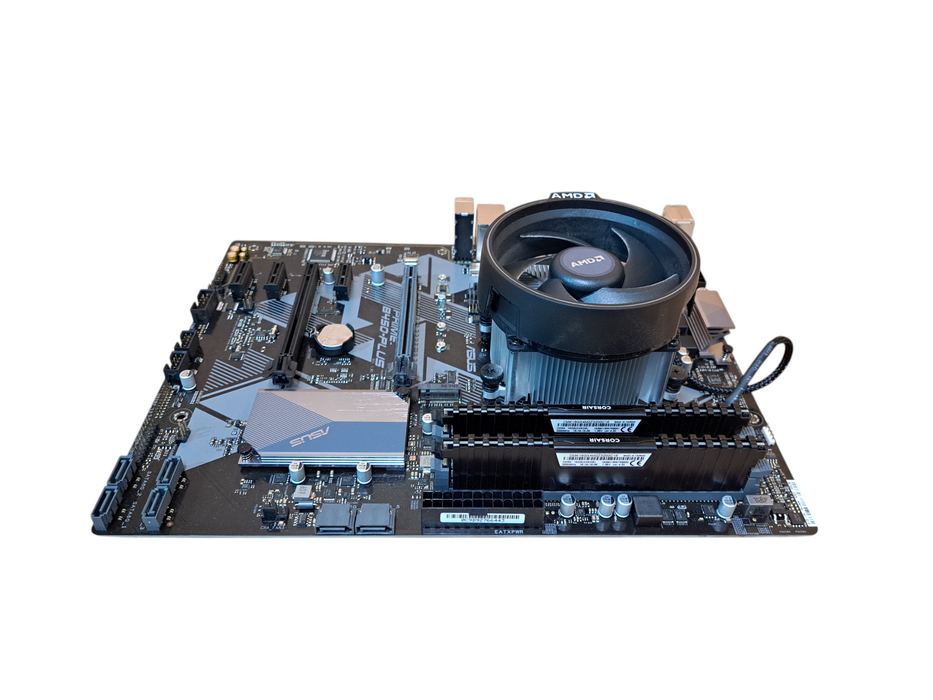 Asus PRIME B450-PLUS Motherboard  w/ AMD Ryzen 7 2700 CPU, 16GB DDR4, I/O Shield