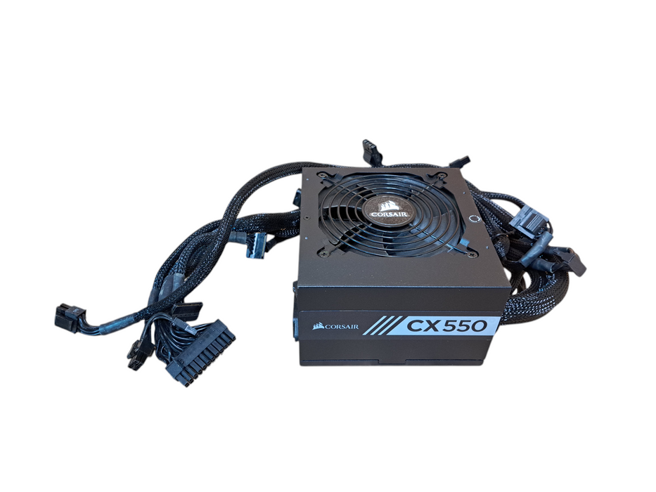 CORSAIR CX550M 550W Non-Modular ATX PC Power Supply PSU — TESTED