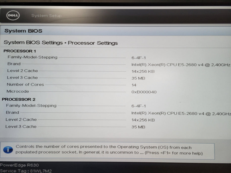 Dell PowerEdge R630 - Xeon E5-2680 V4 16GB DDR4 PERC H730 Mini 2x750W PSU