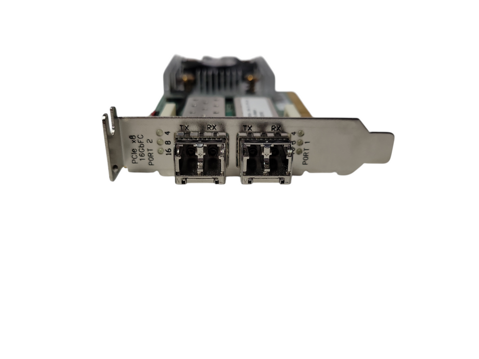 Dell Qlogic QLE2662L-DEL 2-Port 16Gbps Fibre Channel Adapter Low 3PCN3 w/ 2xSFP