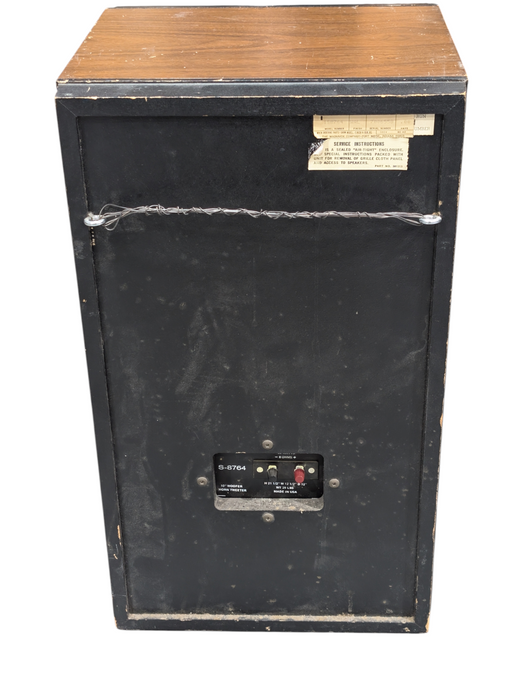 Pair of Vintage Magnavox S-8764 Air Suspension 10 inch woofers