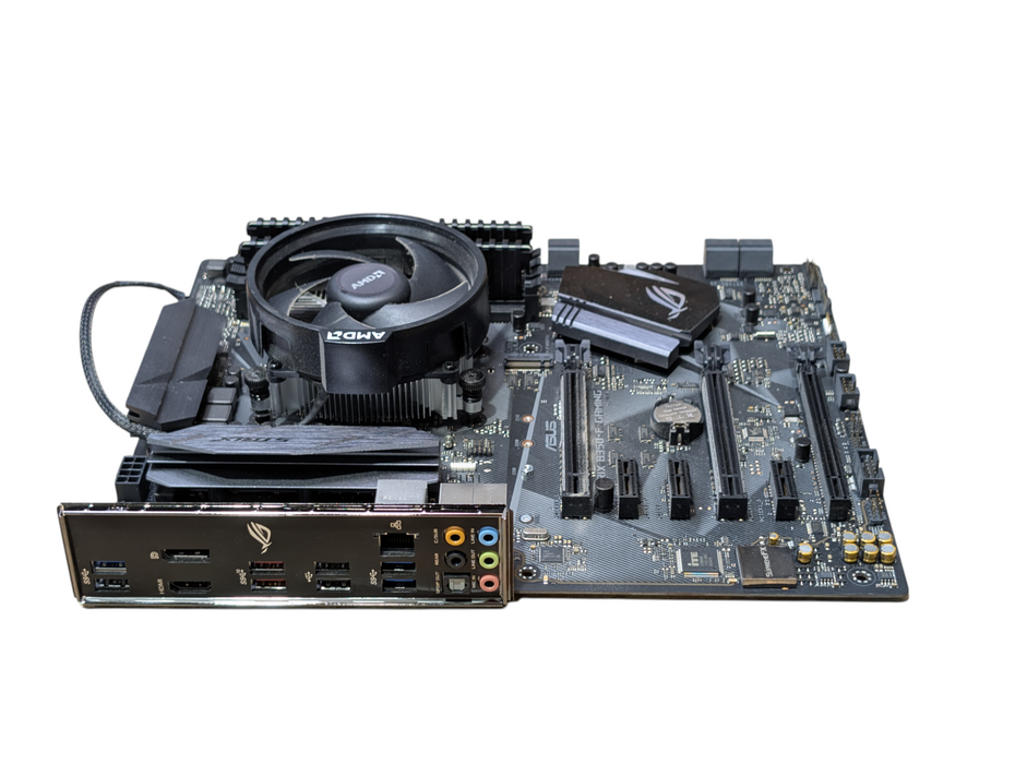 ASUS STRIX B350-F Gaming AMD Ryzen 5 5600X 16GB RAM Motherboard Combo