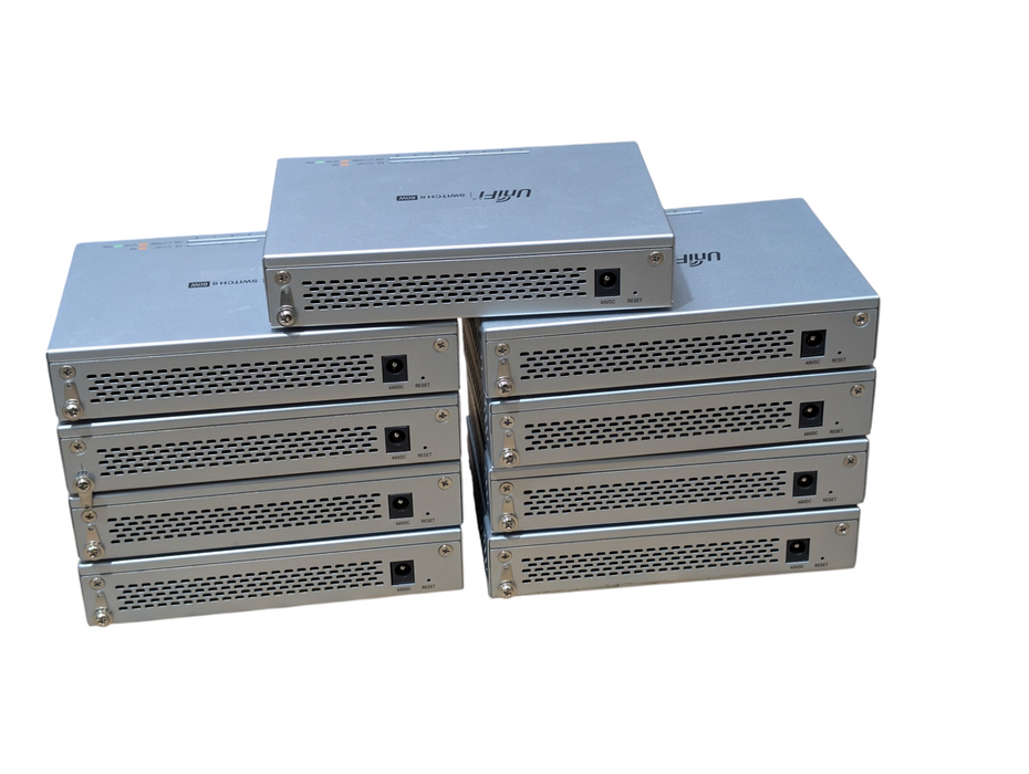 Lot of 9x Ubiquiti UniFi Switch 8 60W 8 Port Gigabit POE Network Switch US-8-60W