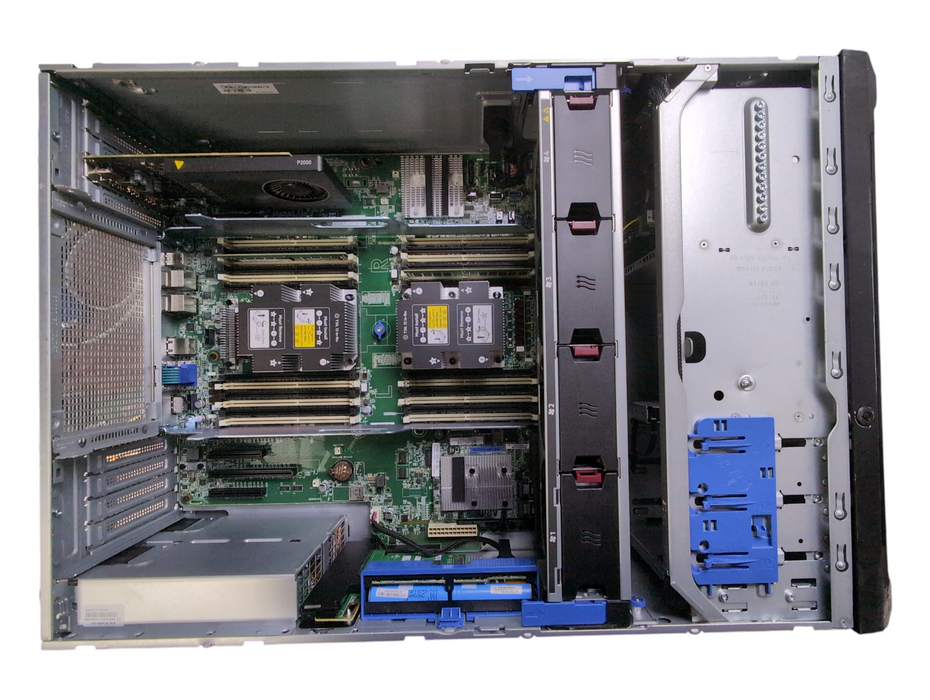 HP ProLiant M350 Gen10, 2x Xeon Silver 4110, 32GB DDR4, P408i-a SR Gen10, No HDD