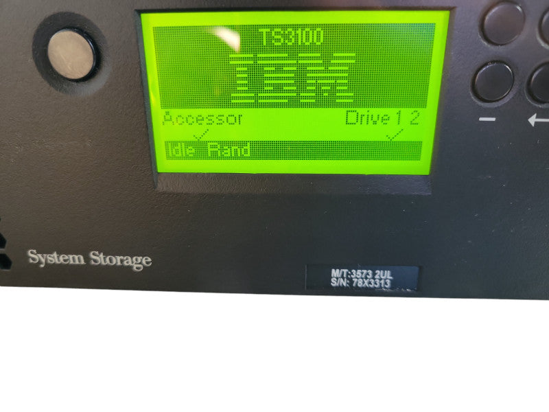 IBM xSB20083D SYSTEM STORAGE MODEL xSB20083D TAPE LIBRARY LTO-5 !