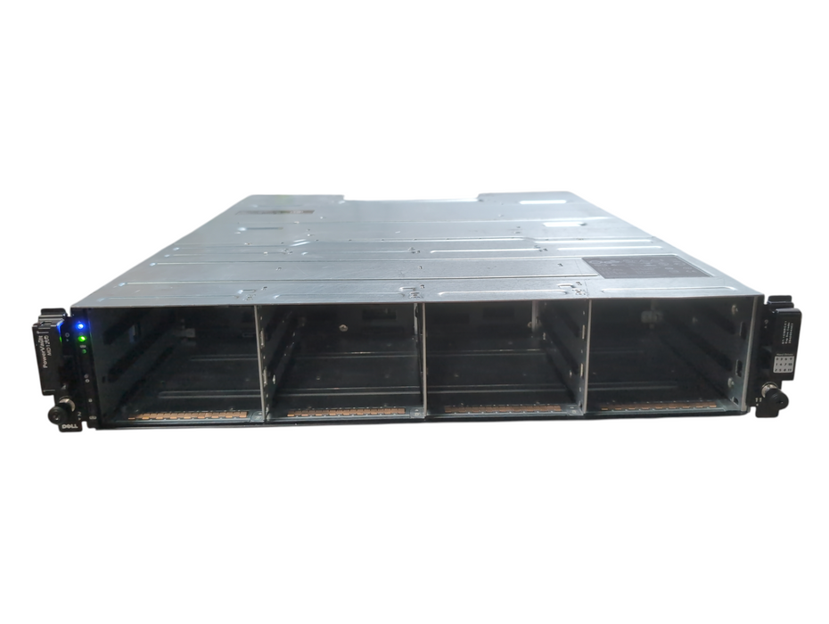 Dell PowerVault MD1200 w/ 2x Controller 03DJRJ & 2x PSU