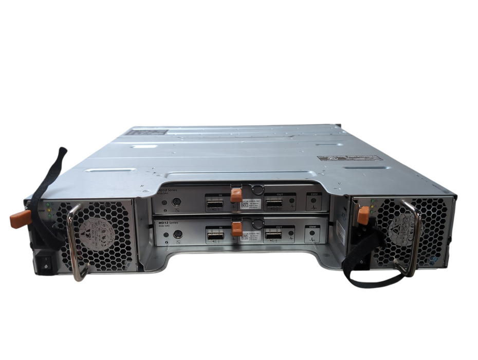 Dell PowerVault MD1220 24-Bay Storage Array w/ 2x Controller 03DJRJ & 2x PSU