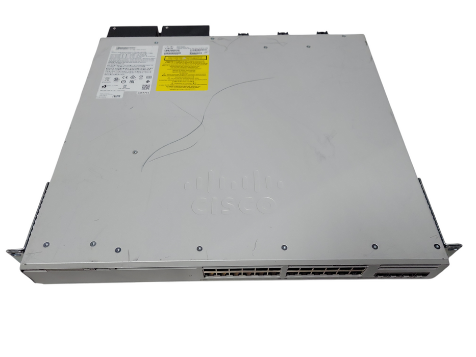 Cisco Catalyst C9300L-24P-4G-E 24-Port PoE+ Network Switch w/ 2x PSU