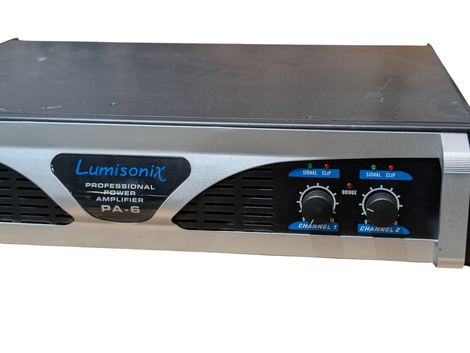 Lumisonix Professional Power Amplifier PA-6