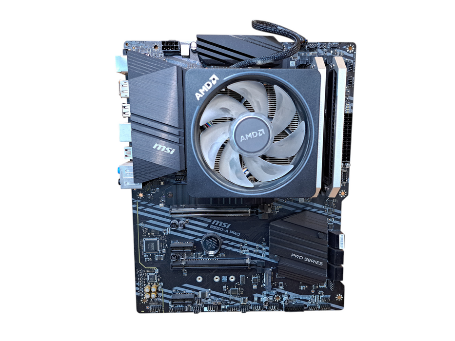 MSI B550-A PRO Motherboard w/ AMD Ryzen 7 3700X, Corsair Dominator 32GB DDR4