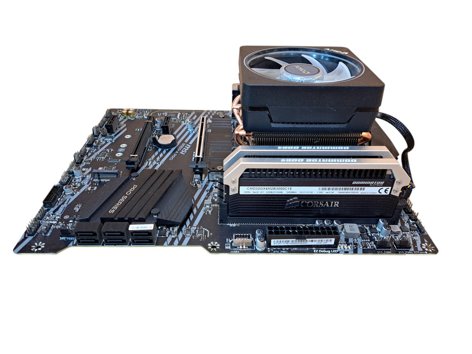MSI B550-A PRO Motherboard w/ AMD Ryzen 7 3700X, Corsair Dominator 32GB DDR4