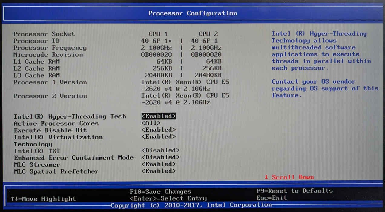 Intel S2600CW SERVER w/ PBA H12881-271, 2x Xeon E5-2620v4, 32GB DDR4, No HDD