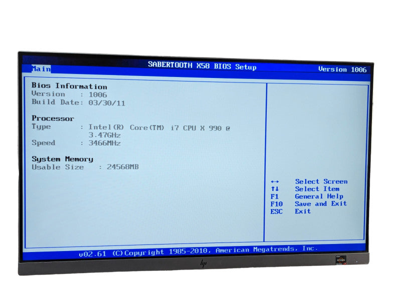 CoolerMaster Cosmos i7-990X ASUS Sabertooth X58, 24GB RAM, GTS 450 GPU -
