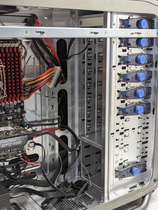 CoolerMaster Cosmos i7-990X ASUS Sabertooth X58, 24GB RAM, GTS 450 GPU -
